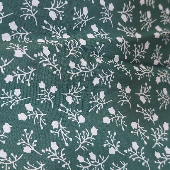 NWT Amazon Women's Long Maxi Maternity Dress Green Floral Baby Shower Size Small - Picture 12 of 12